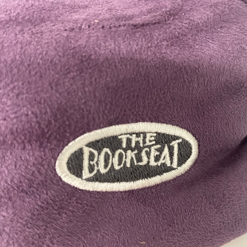 The Bookseat Purple Cushion